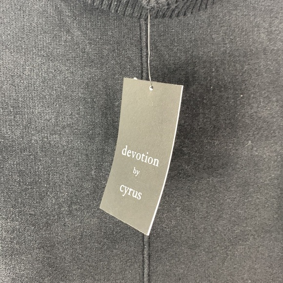 NEW Devotion by Cyrus Black Knitted Dolman Sleeve Turtleneck Sweater Size XL - Picture 2 of 6